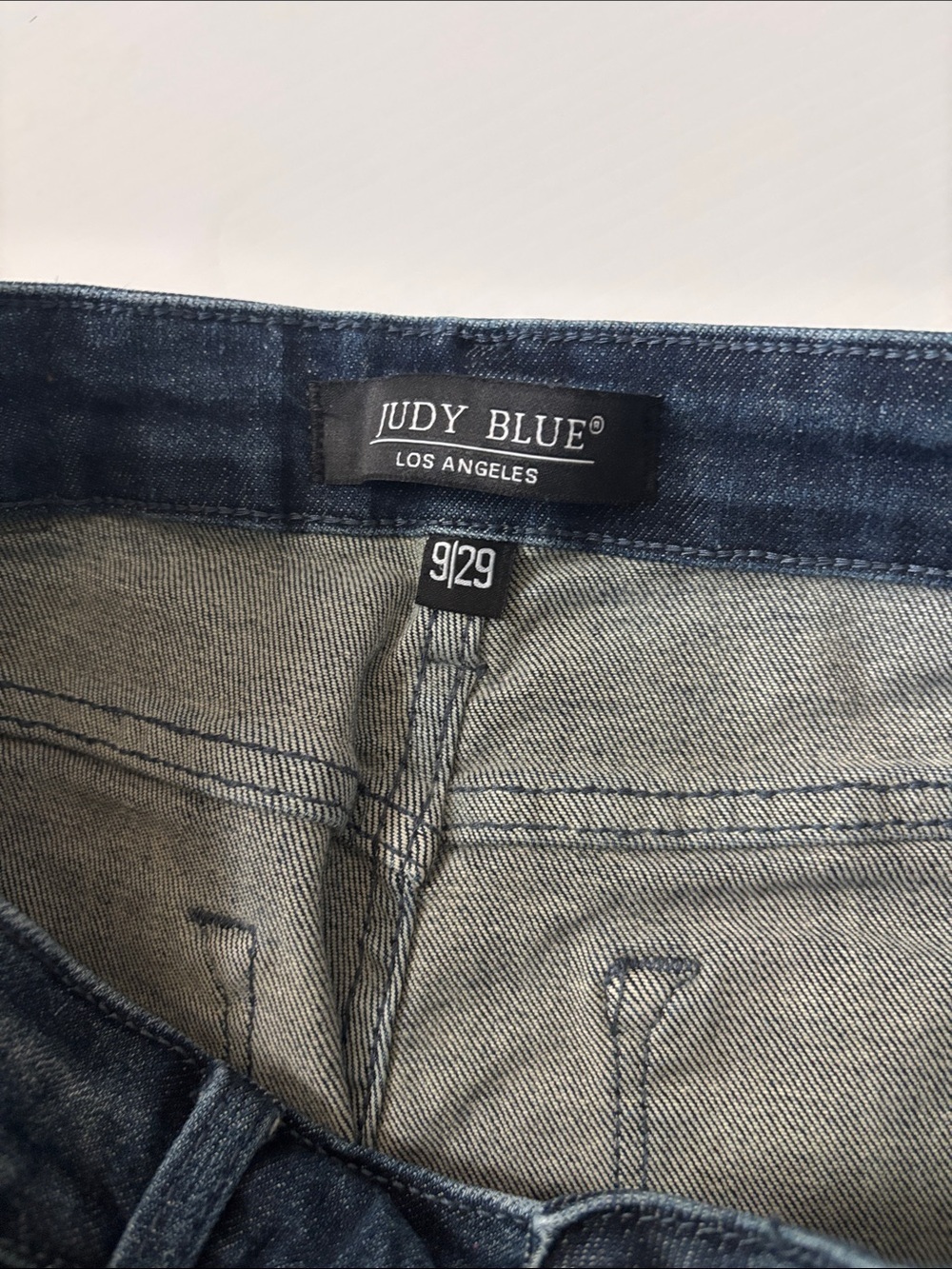 Judy Blue Dark Blue Flare Jeans - Picture 2 of 4